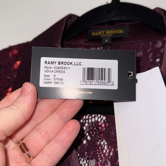 Ramy Brook - Venia Long Sleeve Dress - SOLD OUT ONLINE - Picture 6 of 7